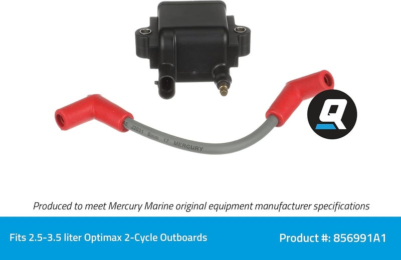 Quicksilver Ignition Coil 856991A1 for Select 2-Cycle Outboards - Image 2