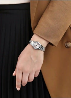 CASIO Casio Stainless Steel Silver Dress Watch For Women - LTP-V002D-4BUDF  - Image 2