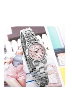 CASIO Casio Stainless Steel Silver Dress Watch For Women - LTP-V002D-4BUDF  - Image 3