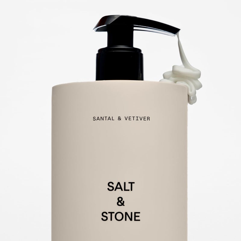Salt & Stone Body Lotion for Women & Men | Santal & Vetiver | Hydrates, Nourishes & Softens Skin | Restores Dry Skin | Fast-Absorbing | Cruelty-Free & Vegan | 15.2 fl oz - Image 5