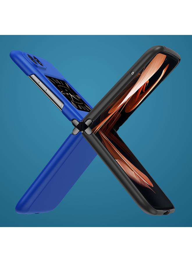 اس-توب جراب لهاتف موتورولا موتو رازر 2022، جراب هاتف كمبيوتر بملمس الجلد - Image 4