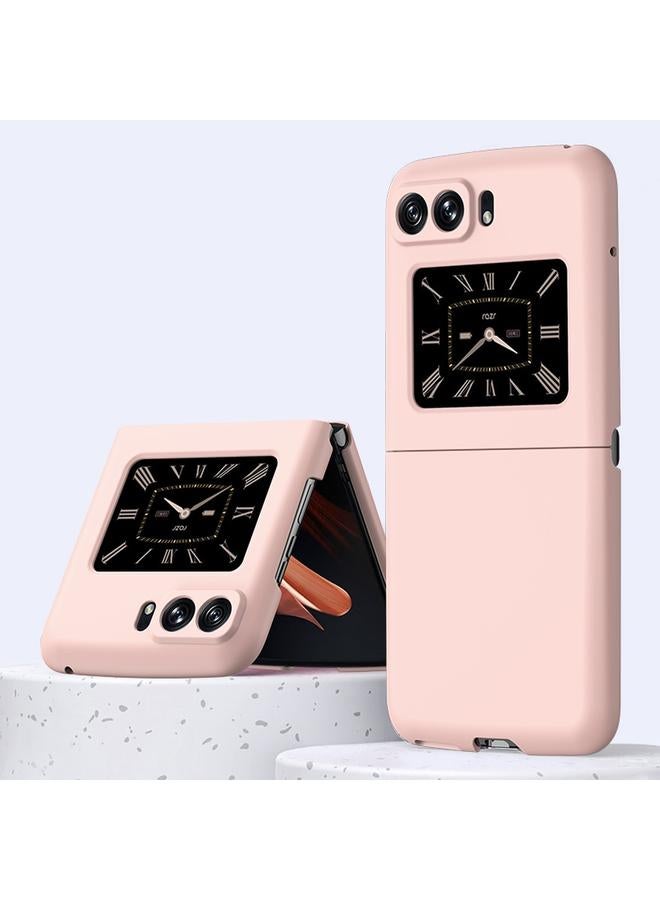 اس-توب جراب لهاتف موتورولا موتو رازر 2022، جراب هاتف كمبيوتر بملمس الجلد - Image 1