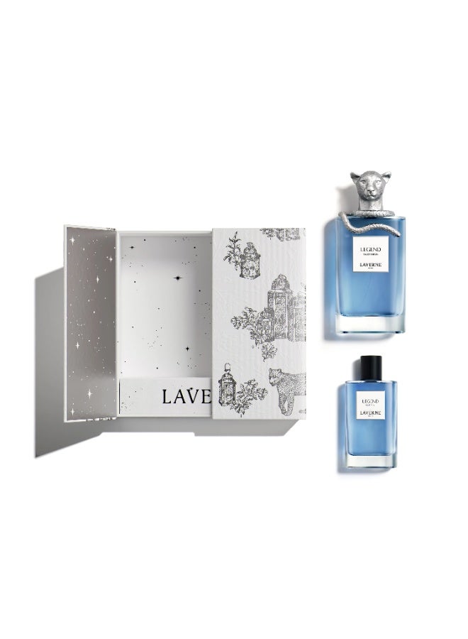 لافيرن مجموعة ليجند من لافيرن تحتوي عطر 100 مل +عطر جسم 50 مل - Image 2