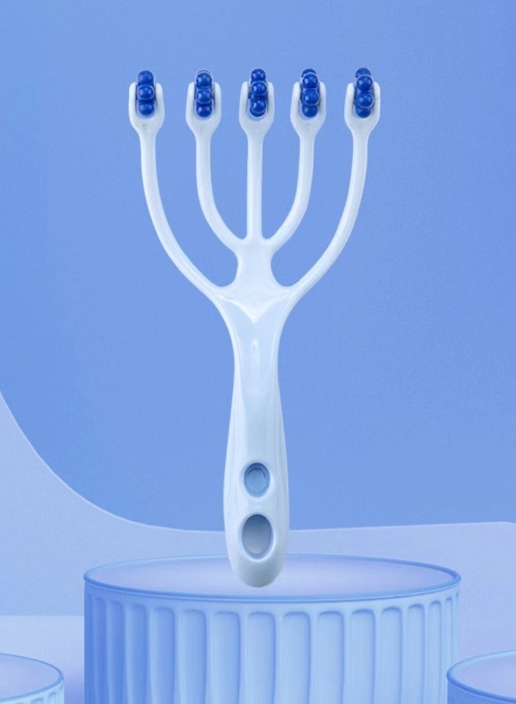 Loquat 1pc Four Wheel Ball Point Rolling Manual Massager, For Body Waist Back Neck And Leg Head Massage, Relaxation Muscle Beauty Massage Tool(18.8*9*3.5cm) - Image 4