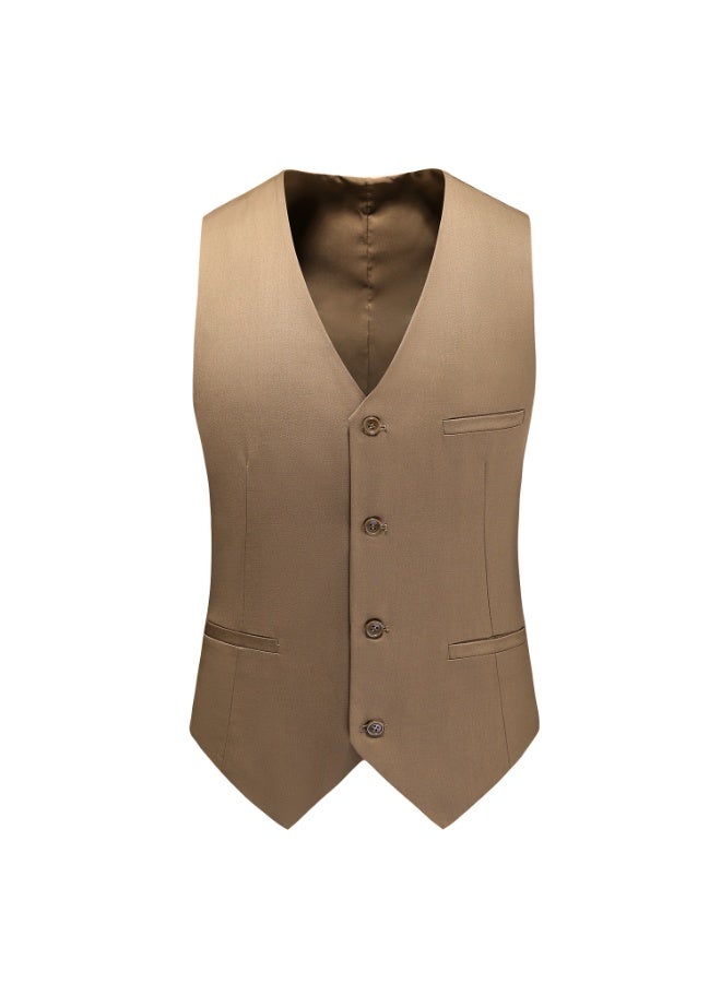 Shougu New Fashionable Casual Men's Suit Vest - Image 1