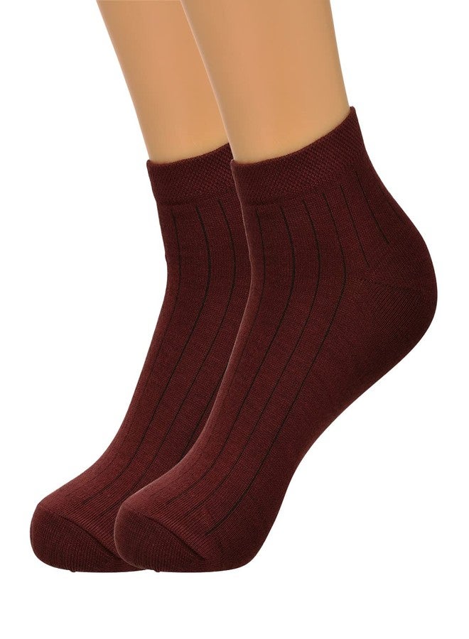 KRISHTI Cotton & Soft Sports Socks with Full Elastane Flat High Ankle Socks for Men- Unisex Ankle length, Made With Durable & Breathable Cotton, Free Size, Addy Edition, Suitable, Soft Pack of 3 - Image 4