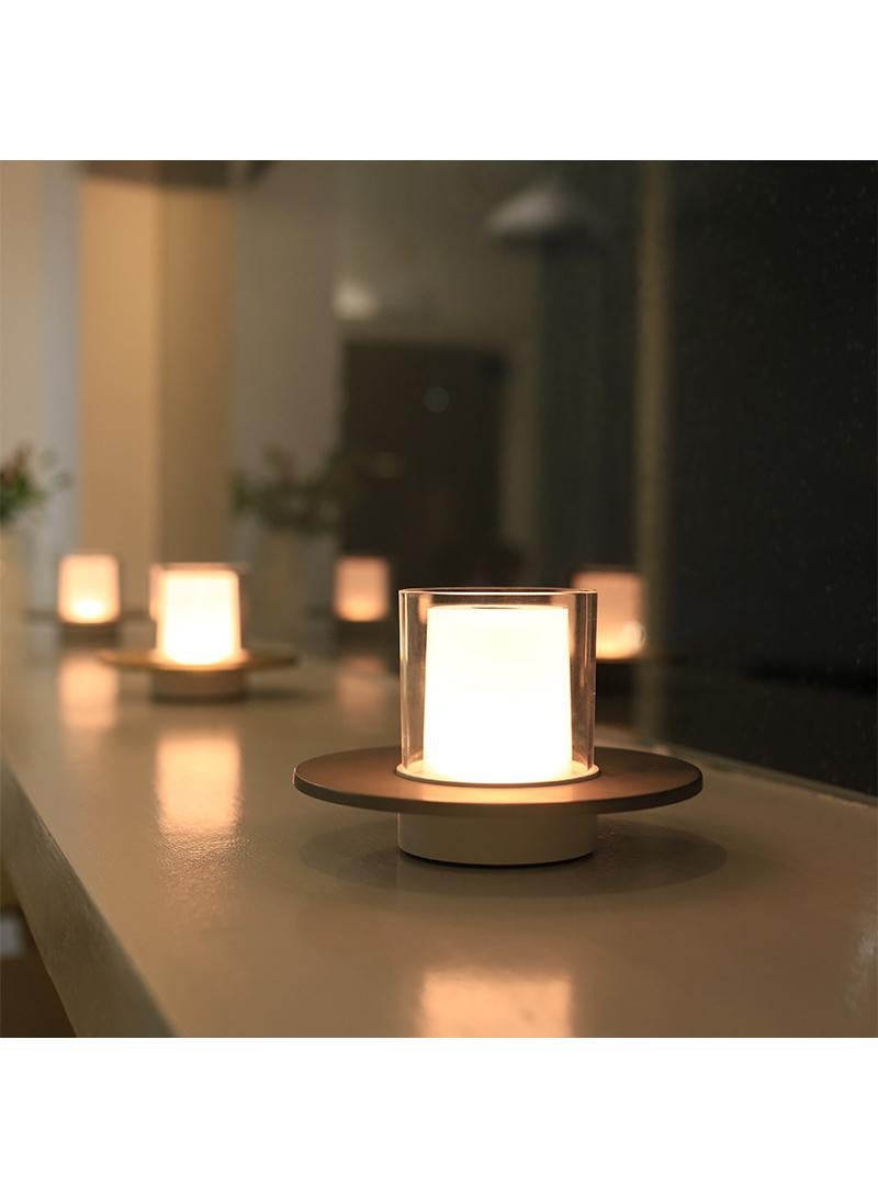Restaurant Candlelight Atmosphere Lamp Small Night Lamp Table Lamp Decorative Table Lamp Romantic Gift Lamp  - Image 2