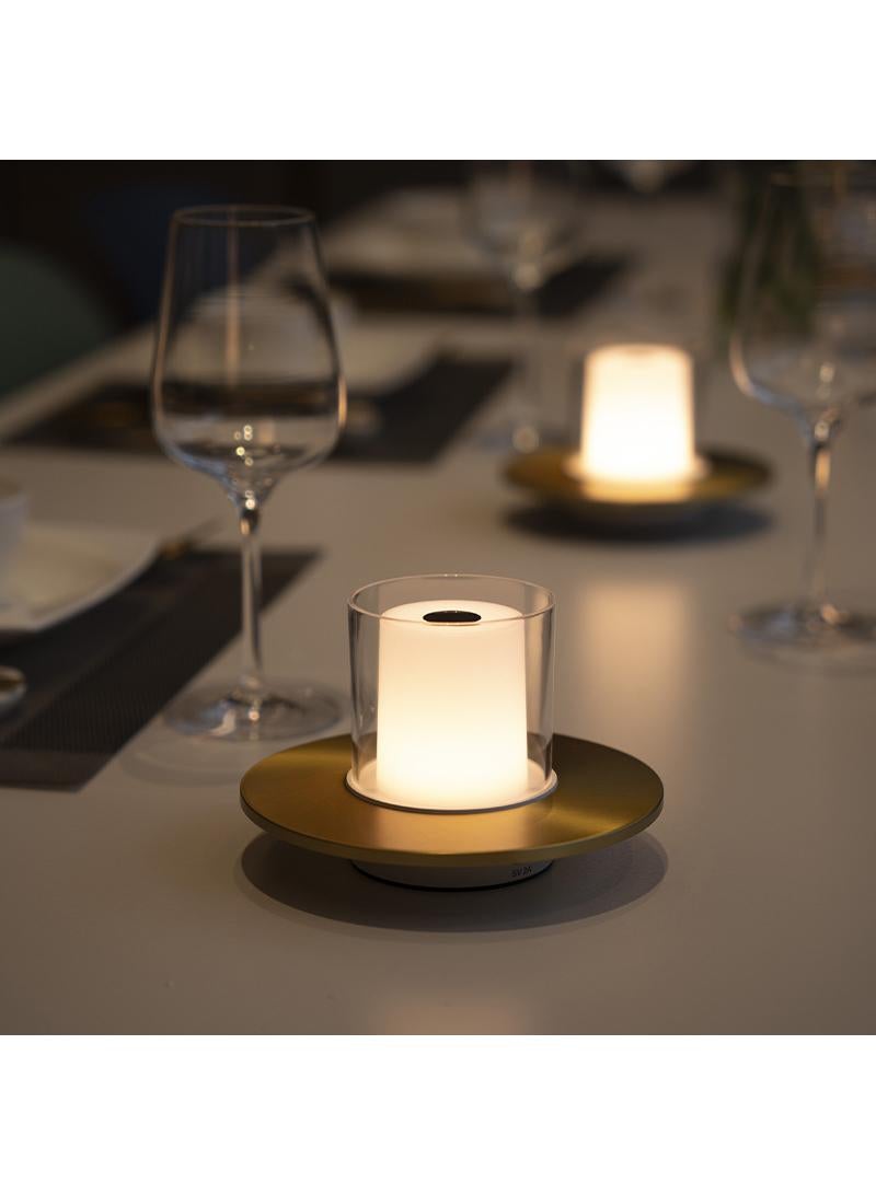 Restaurant Candlelight Atmosphere Lamp Small Night Lamp Table Lamp Decorative Table Lamp Romantic Gift Lamp  - Image 1