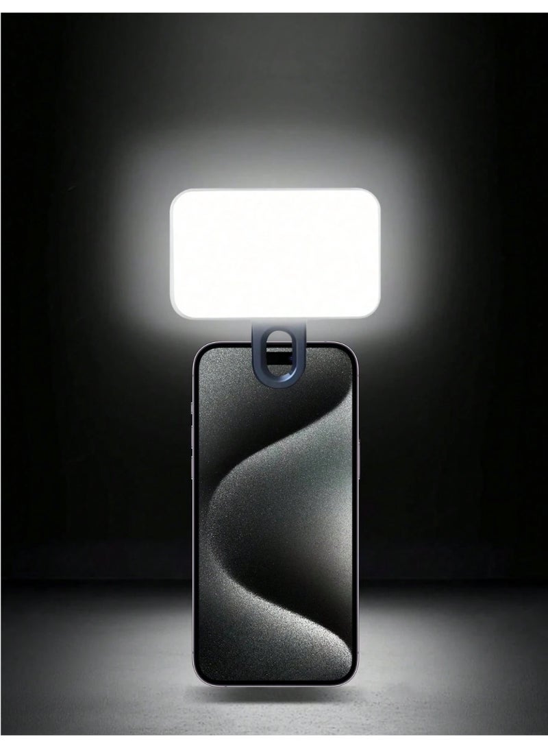 Selfie Light | LED Video Light | Clip-On Light | Portable Lighting | Streaming Light | Phone Light | Camera Light | Rechargeable LED Light - Image 1