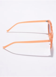 Haute Sauce Brown Lens Orange Cateye Sunglasses  - Image 5