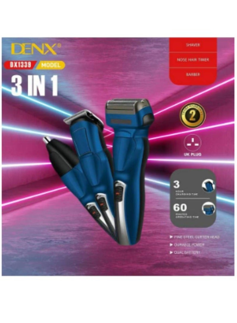 Denx 3 in 1 multi-use shaving machine, multi-colored - Image 1