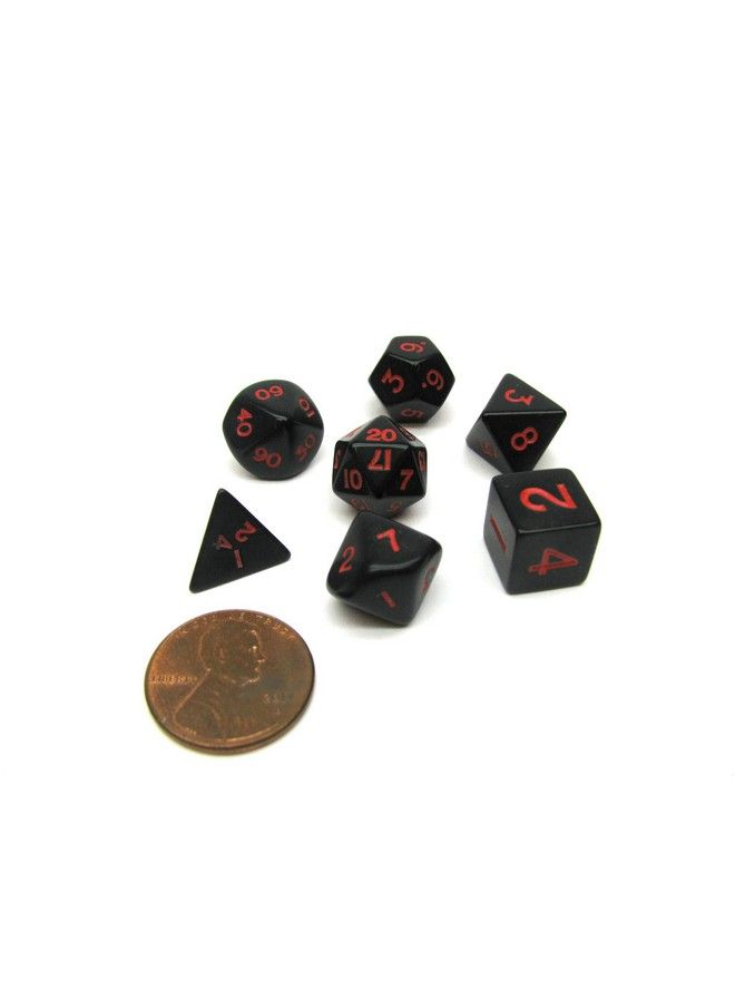 Koplow Games Opaque: Mini 7Pc Black/Red - Image 2