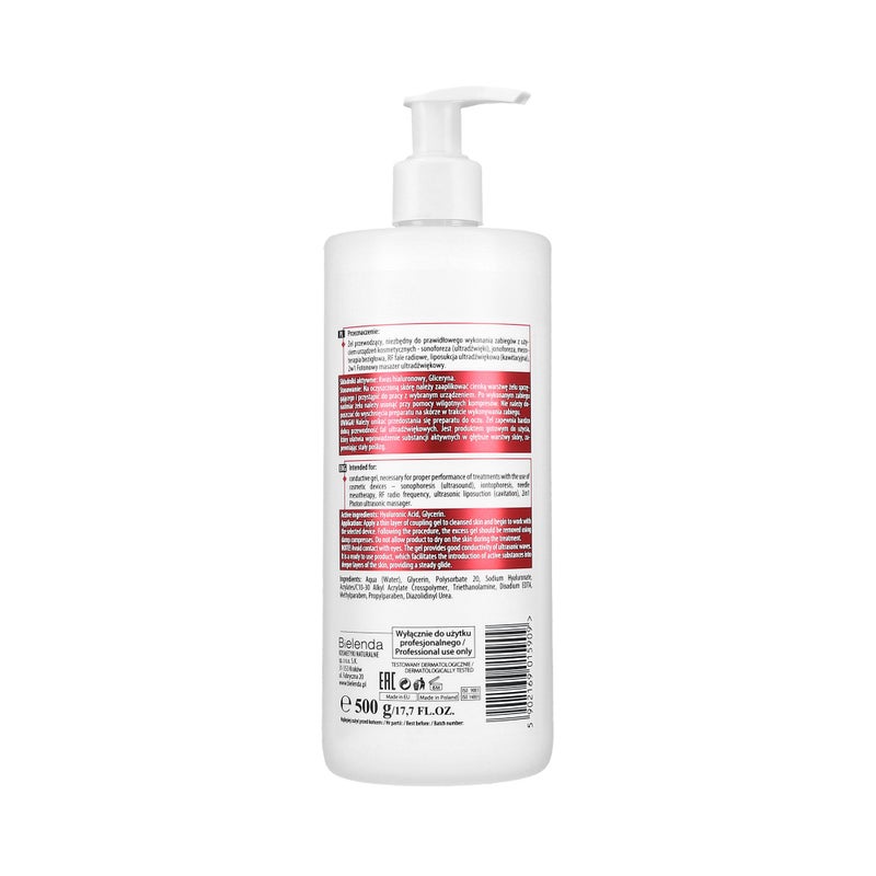 Bielenda Bielenda Professional Contact Gel for Ultrasound Treatments 500g  - Image 2