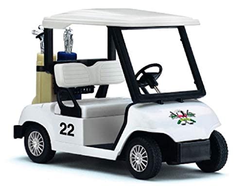 KiNSFUN Golf Cart 4½" Die Cast Metal Model Pullback Action Toy - Image 4