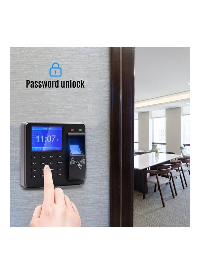 Aibecy - Attendance Machine ​with Fingerprint, Time Clocks for Employees Small Business,Password Punching in One,2.4 inch TFT Color Screen - Image 1