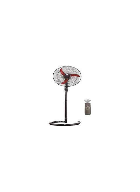 Fresh Shabah Stand Fan with Remote, Black, 20 Inch, GSFR-20