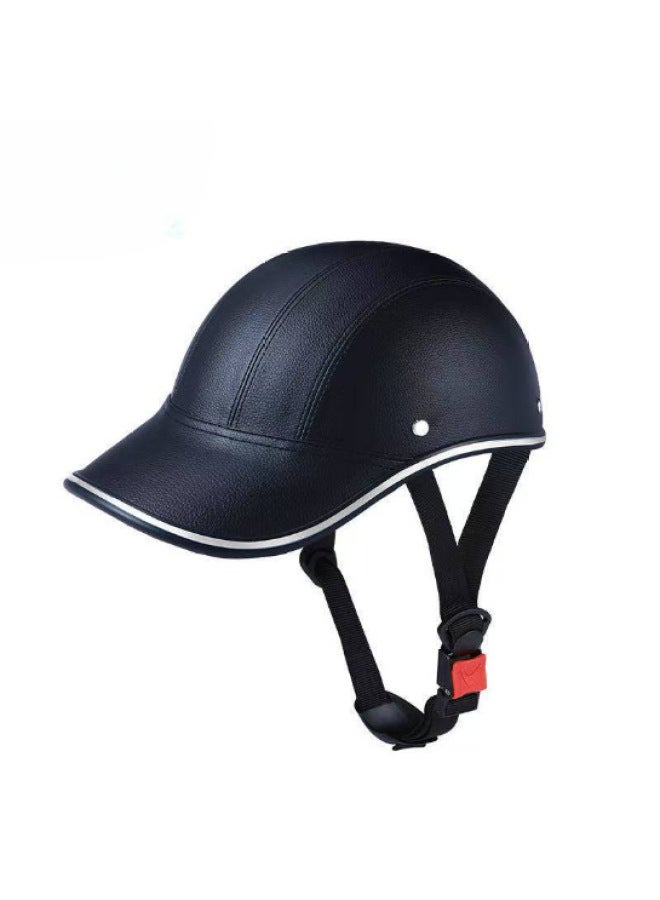High Definition Bicycle Helmet Lightweight Safety Caps For Men And Women Couple Summer Breathable Sunscreen Half Helmet Breathable Comfortable - Image 4