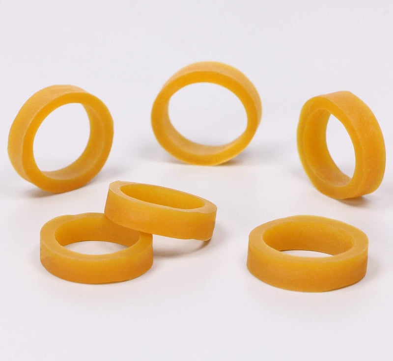 ONLYKXY Rubber bands 23mm OD 16mm ID Silicone Cable Ties Data Lines Silicone Cord Ties Reusable Rubber Rings Power Cable Tie Straps Elasticity Coil Ring Rubber bands (200 Pieces) - Image 3