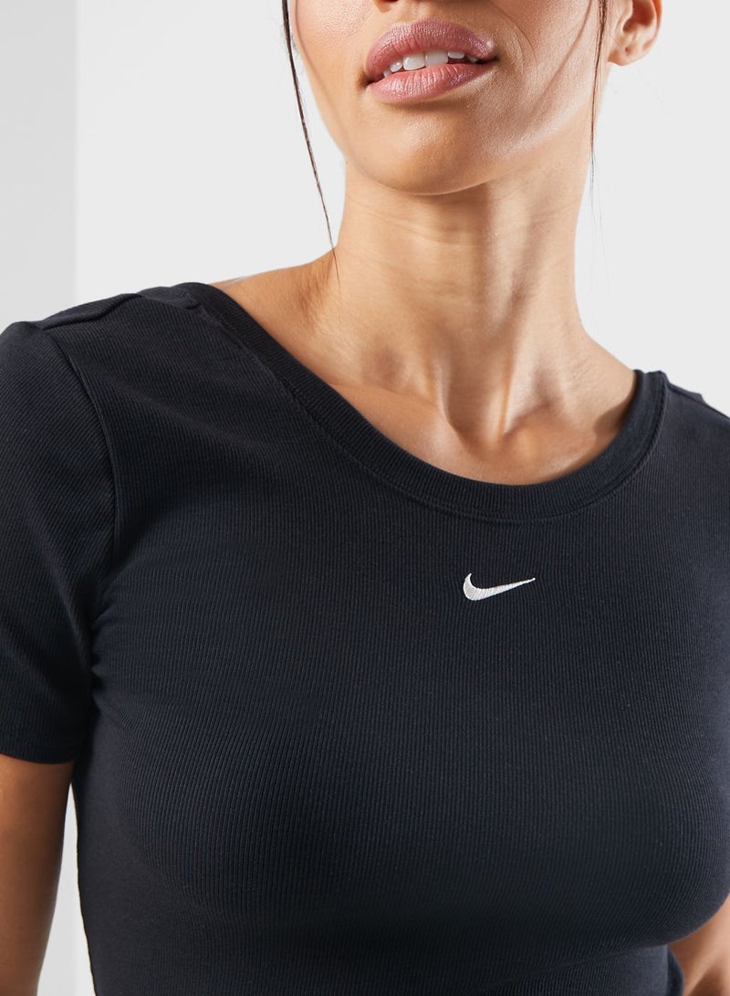 نايكي تيشيرت محبوك بتصميم مضلع من نايكي سبورتس وير - Image 3