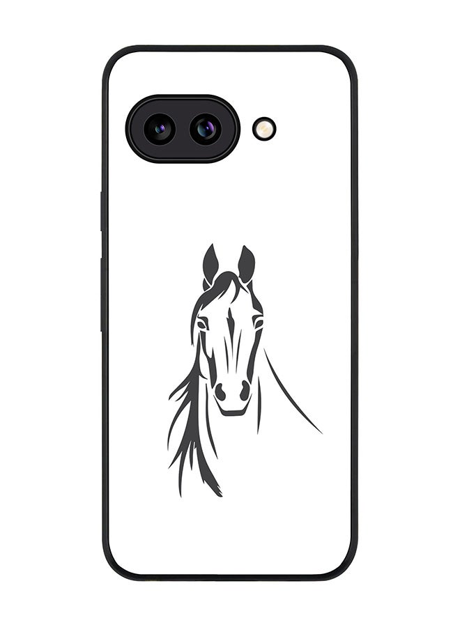 Stylizedd For Google Pixel 9a Case,Slim fit Camera Protection, Shockproof Thin Phone cover  - Arabian Stallion