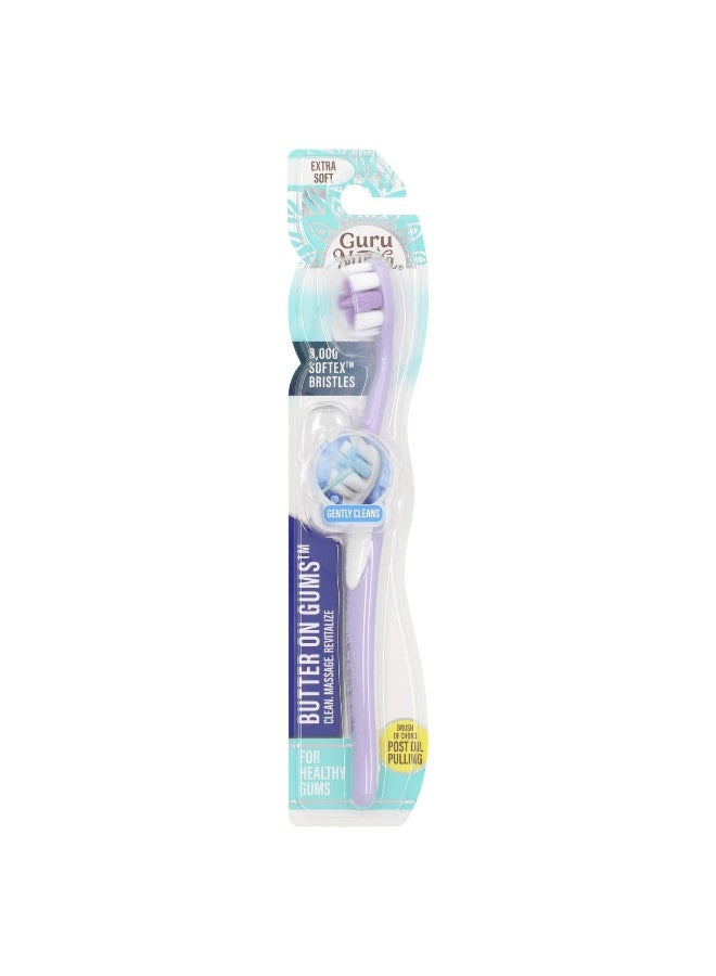 GuruNanda, Butter on Gums, Extra Soft, 1 Toothbrush - Image 1