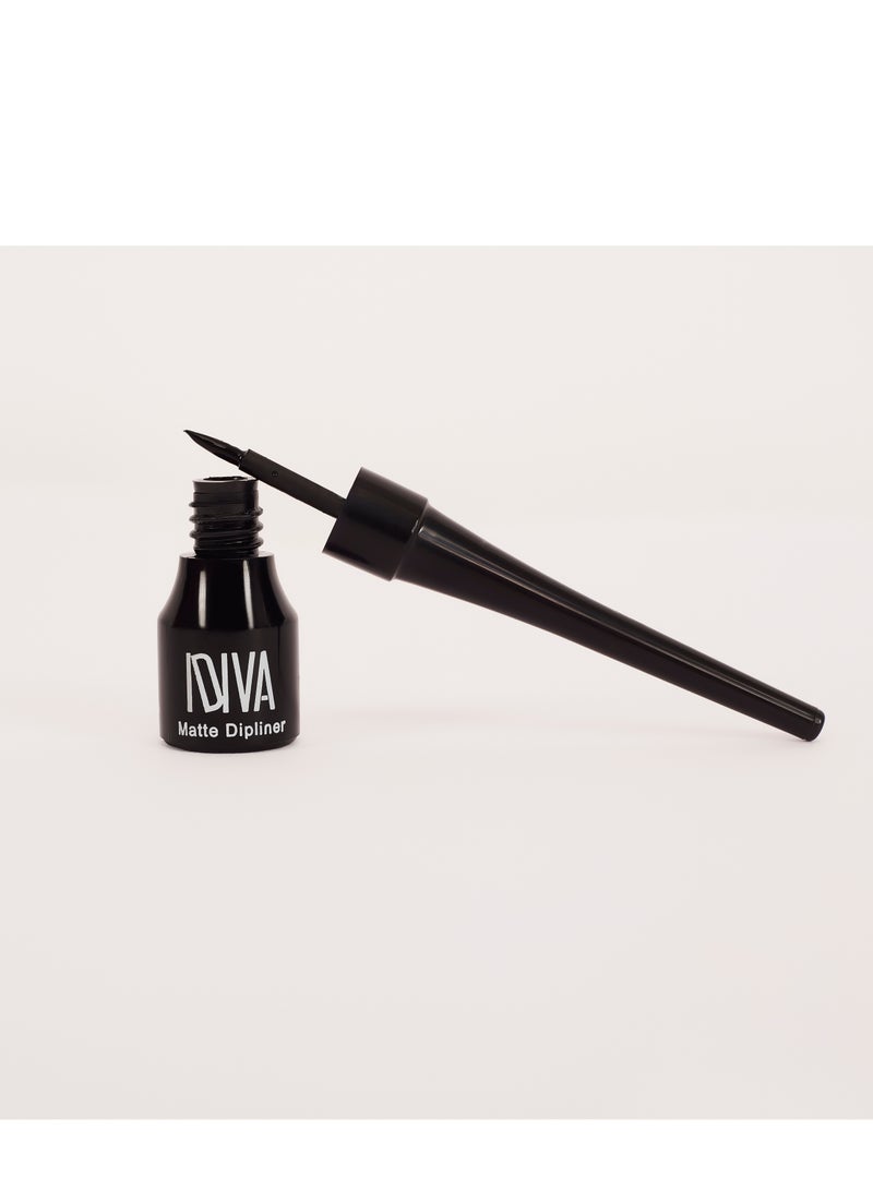IDIVA Matte eyeliner from IDIVA, Dark Black, long lasting - Image 4