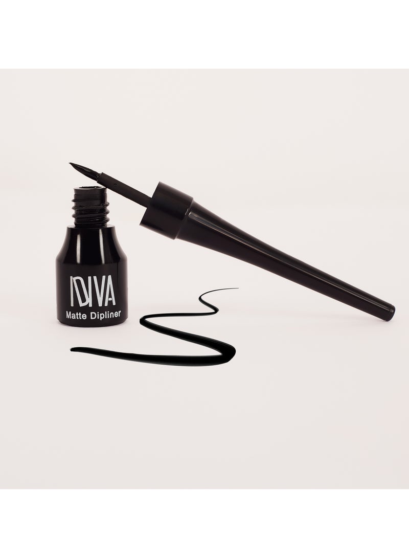 IDIVA Matte eyeliner from IDIVA, Dark Black, long lasting - Image 5