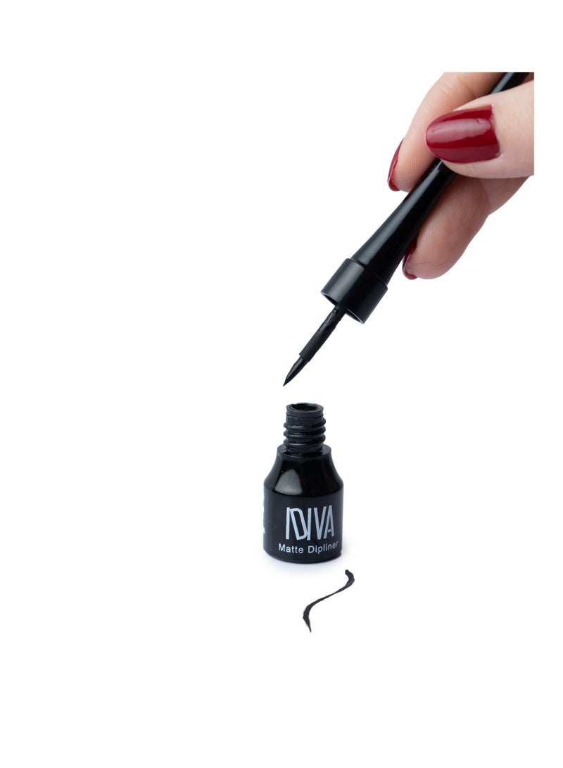 IDIVA Matte eyeliner from IDIVA, Dark Black, long lasting - Image 3