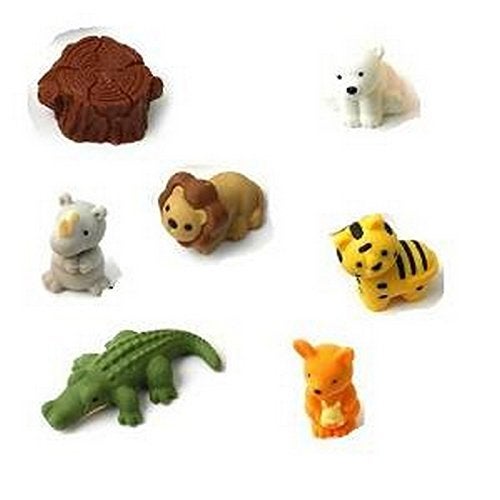 Iwako Japanese Safari Eraser Set (38328) - Image 2