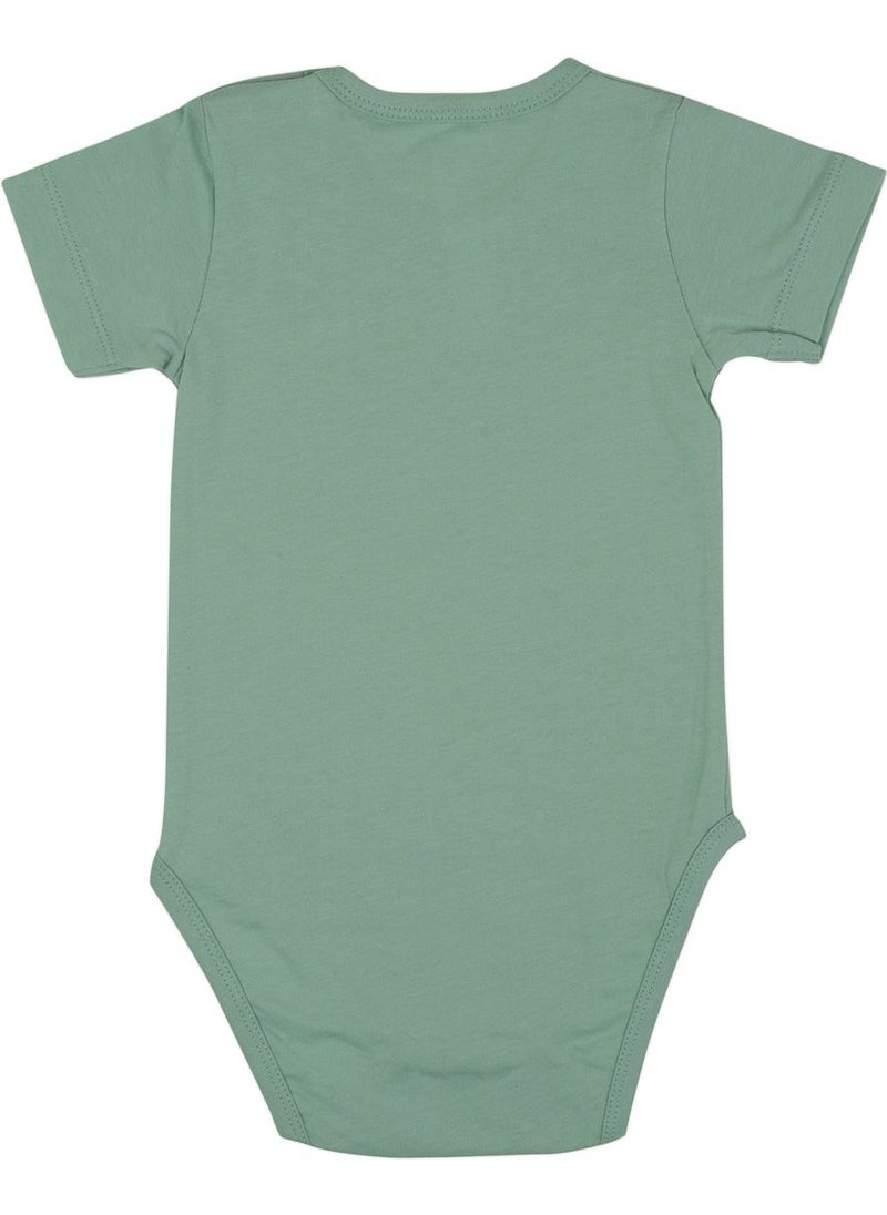 Jrmori Short Sleeve Basic Body with Shoulder Snaps  - Image 3