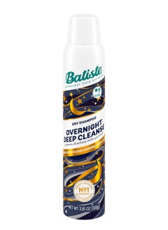 Batiste Overnight Deep Cleanse Dry Shampoo 3.81oz.- Wake up to beautiful hair by preventing oil build-up