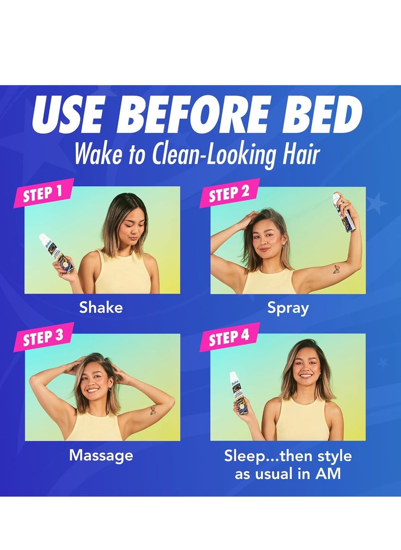 Batiste - Batiste Overnight Deep Cleanse Dry Shampoo 3.81oz.- Wake up to beautiful hair by preventing oil build-up - Image 1