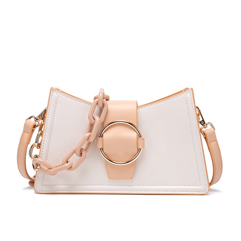 Guangzhou Women'S Bag 2021 New Fashionable Underarm Bag Fashionable Simple Chain Shoulder Crossbody Internet Popular Small Bag - Image 3