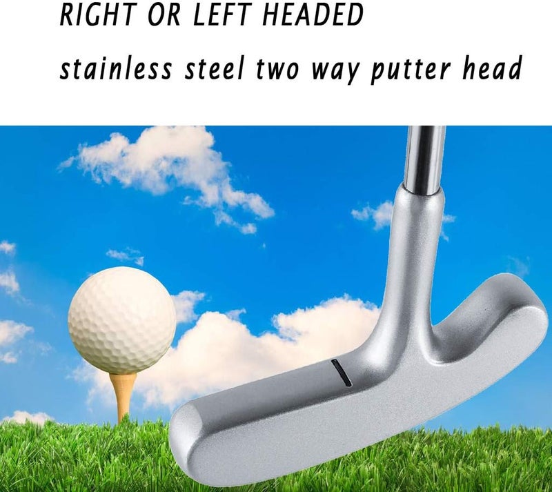 LEAGY Timeless Classic Golf Putter 35" Length - Putt Putt Style Two-Way Head and Premium Rubber Grip for Male & Female Right or Left Handed Golfers - Image 3