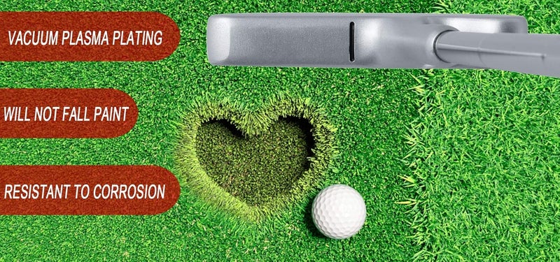 LEAGY Timeless Classic Golf Putter 35" Length - Putt Putt Style Two-Way Head and Premium Rubber Grip for Male & Female Right or Left Handed Golfers - Image 4