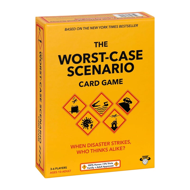 MOOSE The Worst-CASE Scenario Card Game - All New Family/Party Game | 0% Trivia, 100% Humorous Fun - Image 1