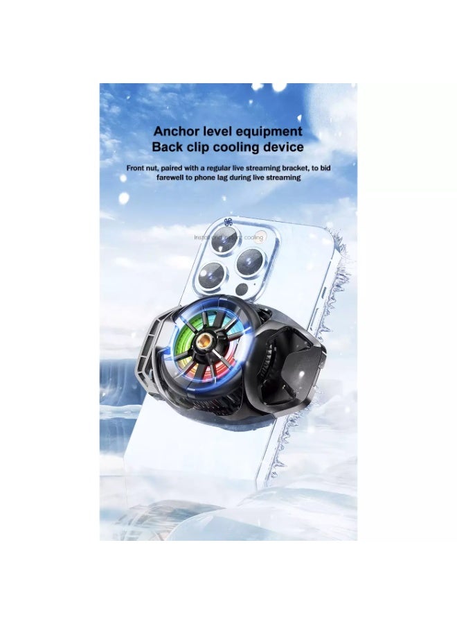 MEMO DL22 Mobile Phone Cooler 🚀 | Superior Cooling | RGB Lighting - Image 5