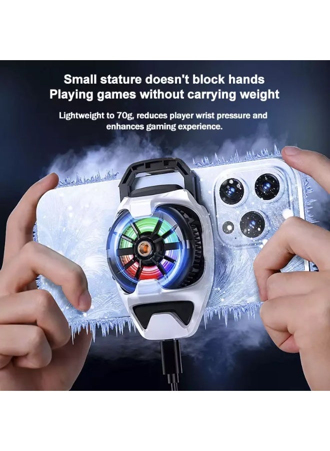 MEMO DL22 Mobile Phone Cooler 🚀 | Superior Cooling | RGB Lighting - Image 4