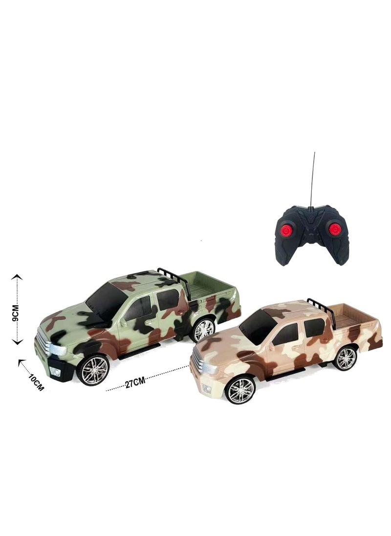 Rally 4-way camouflage military Hilux remote control car 1pc random selection  - Image 2