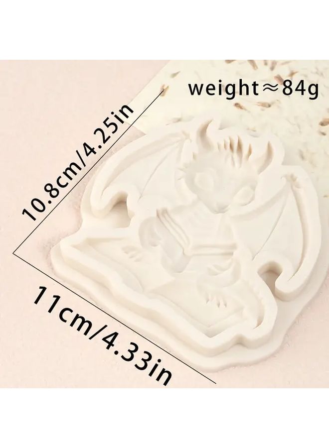 1pc Cartoon Pterodactyl Book Shaped Fondant Mold Silicone Chocolate Candy Cake Ice Cream Baking Tool Festival Party Decoration Y 161 - Image 3