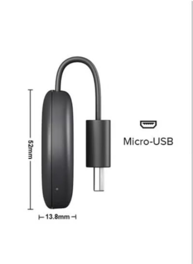 بيوينتي جهاز عرض شاشة WiFi HDMI مع جهاز عرض تلفزيوني ثنائي النطاق 5G لاسلكي تحويل 4K HD  - Image 2