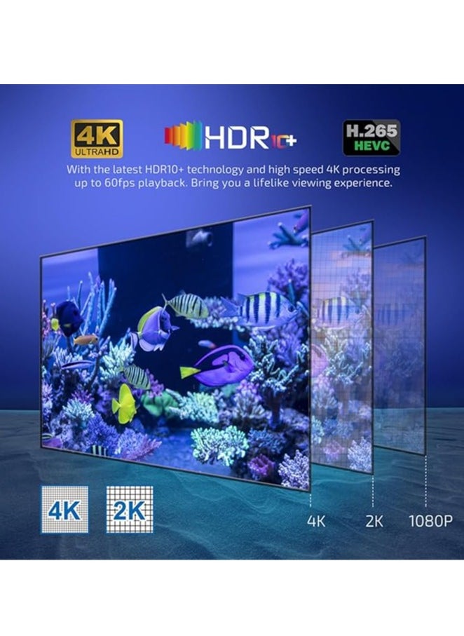 General - Android TV Box 12.1 TV98, Quad Core CPU 2GB 16GB Support 2.4/5G Dual WiFi/USB 3.0/3D 4K UHD Smart TV Box Android Media Player - Image 1