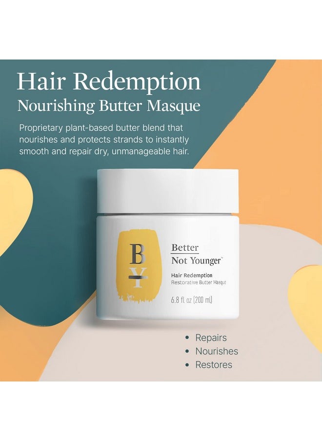 Better Not Younger Better Not Younger Hair Redemption Restorative Butter Masque, 6.8 Fl OZ  - Image 2