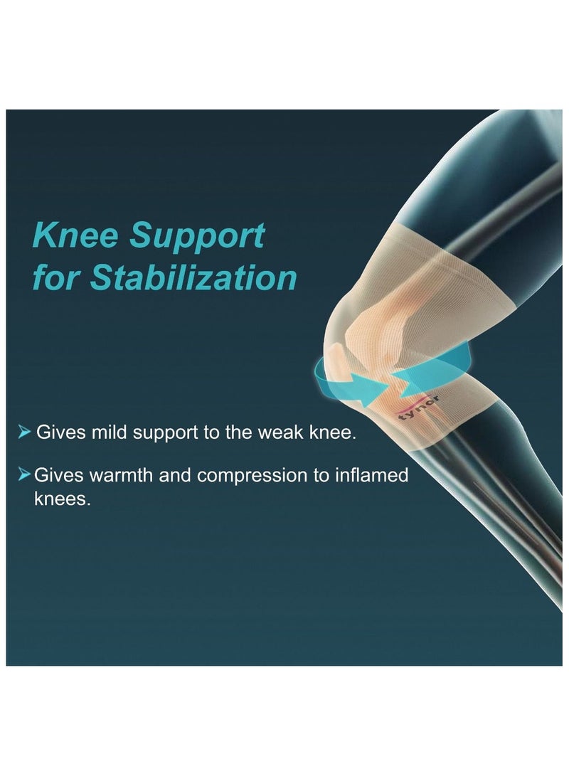 TYNOR KNEE CAPS, BEIGE, 1 PAIR - Image 2