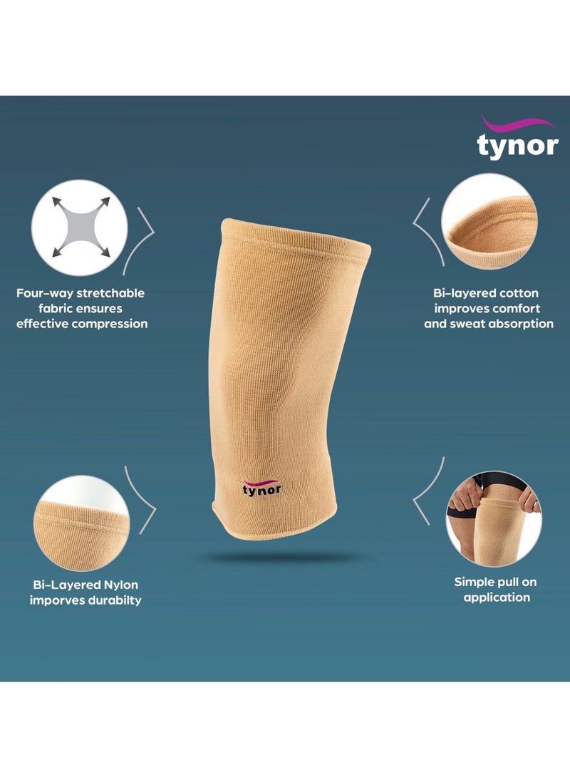 TYNOR KNEE CAPS, BEIGE, 1 PAIR - Image 3