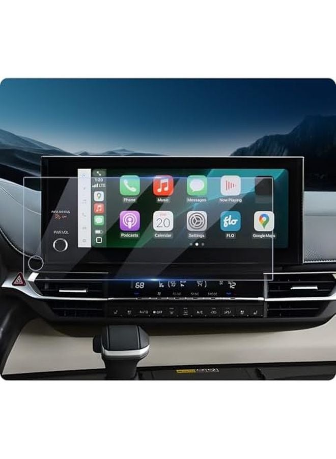 2025 2026 Toyota Sienna 12 3 Inch Tempered Glass Screen Protector Anti Fingerprint - Image 1