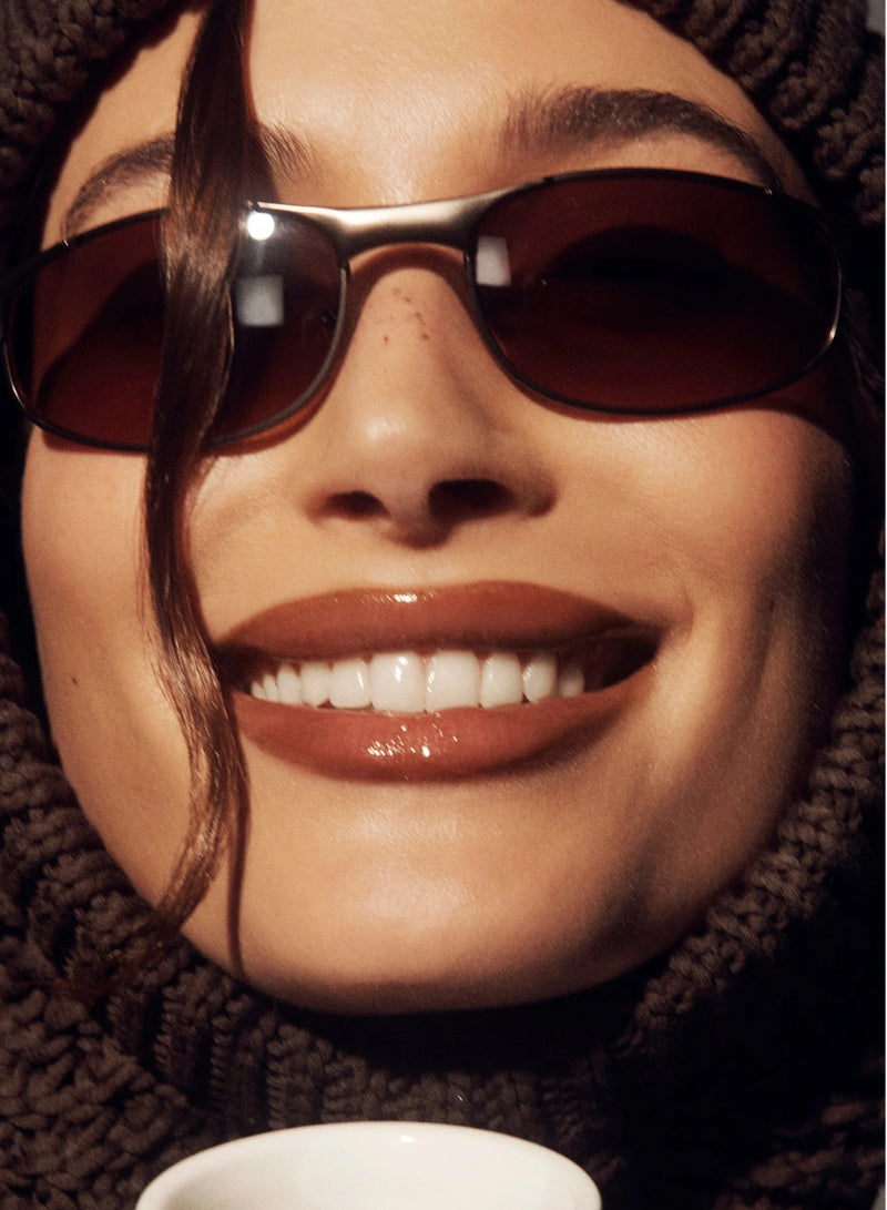 Rhode iPhone 14 Phone Case with Lip Gloss ,Silicone Shockproof and Scratch-Resistant Protective Case,Phone Rhode Case with Silicone Lipstick Holder,Applicable to iPhone 14-（Espresso） - Image 4