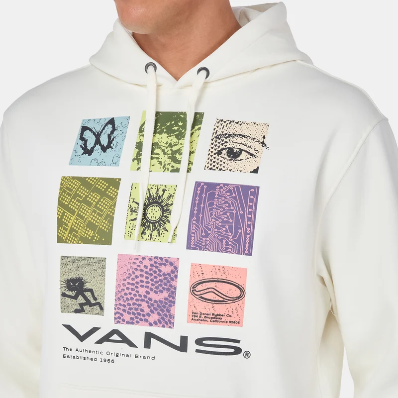 VANS White Men's Cluster 66 Hoodie for Men | Best Price UAE