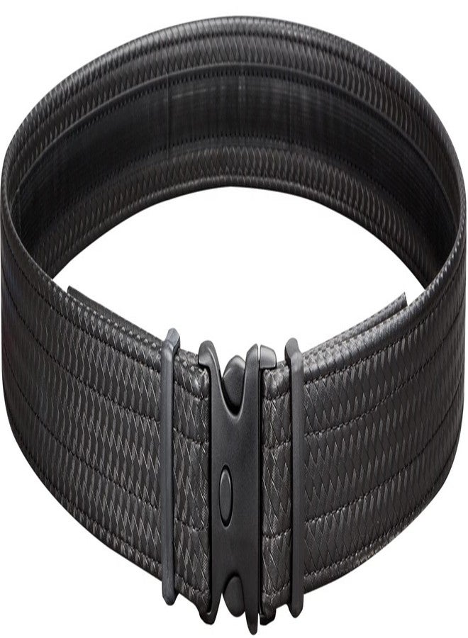 حزام Uncle Mike's Law Enforcement Mirage Basketweave Ultra Duty Belt مع بطانة بخطاف وحلقة (صغير، أسود) (70921)