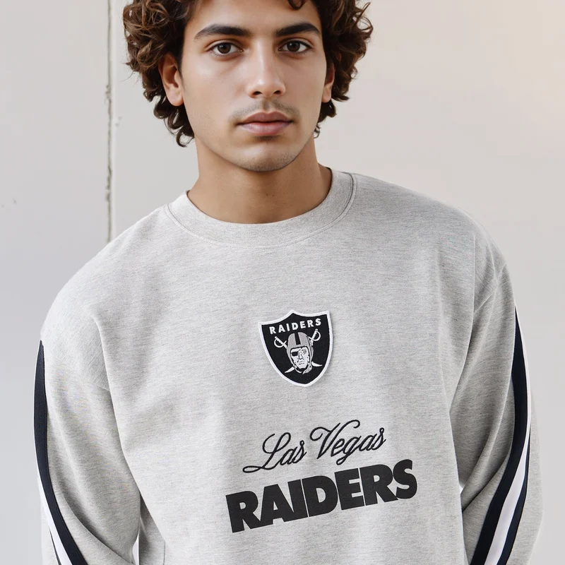 اس بي كاركترز سترة قطنية للرجال بطبعة فريق  رايدرز